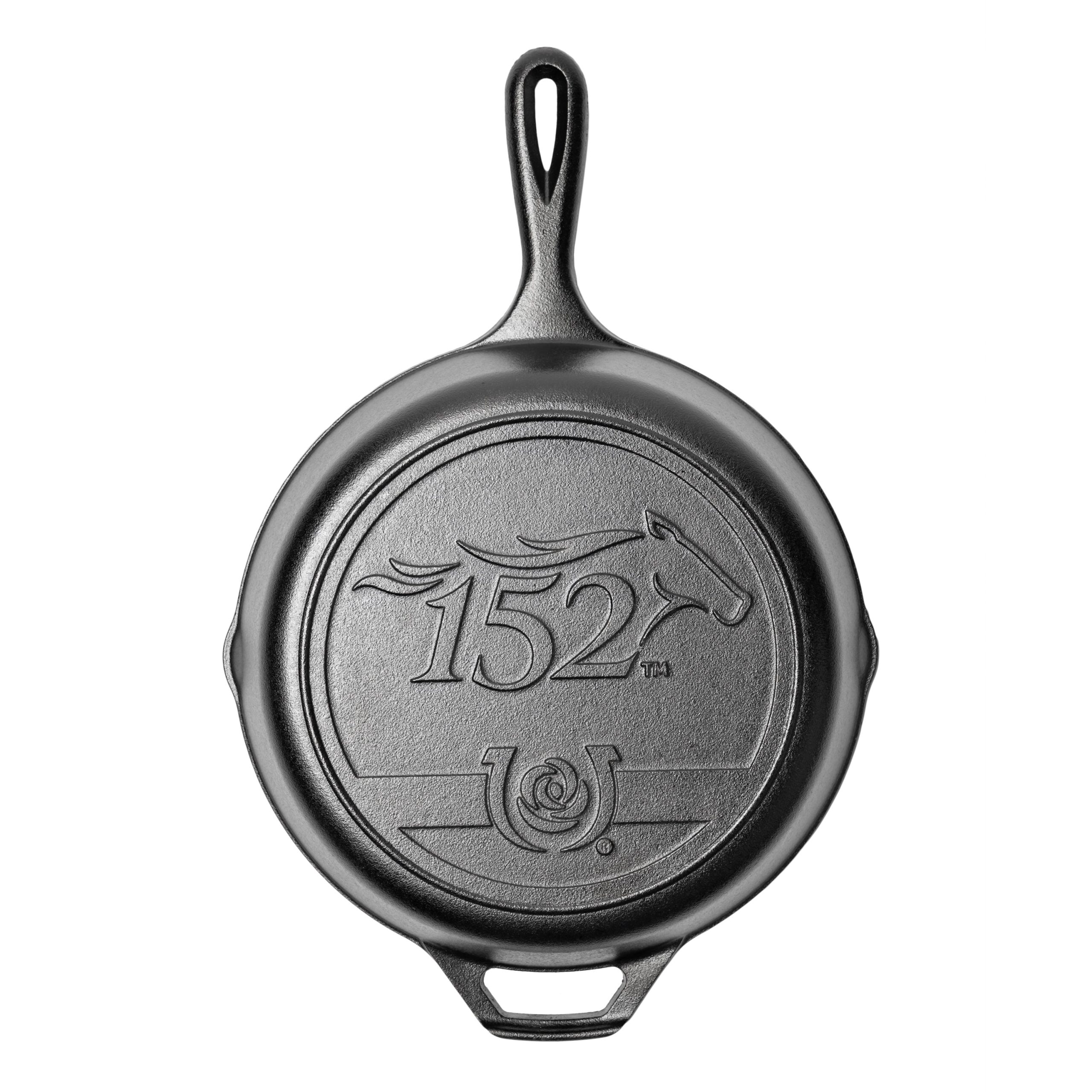 10.25 Inch Seasoned Cast Iron Kentucky Derby Skillet - Image 2