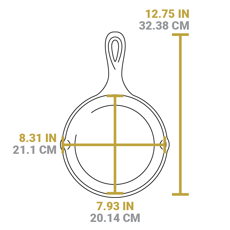 Wildlife Series™ 8 Inch Cast Iron Duck Skillet - Image 5