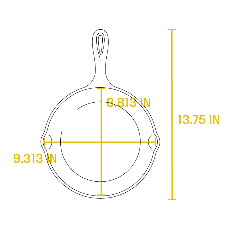 Classic Cast Iron Skillets - Image 12