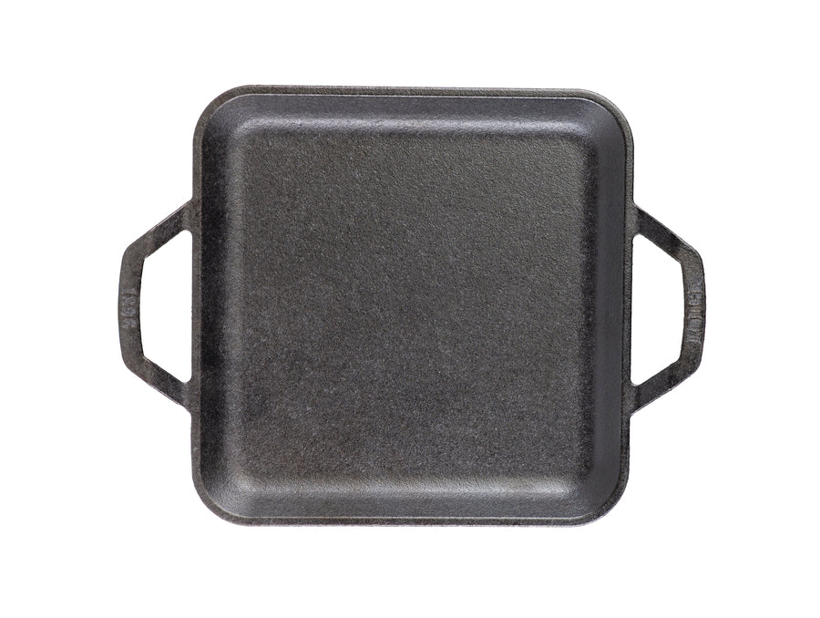 Chef Collection 11 Inch Cast Iron Square Griddle - Image 2