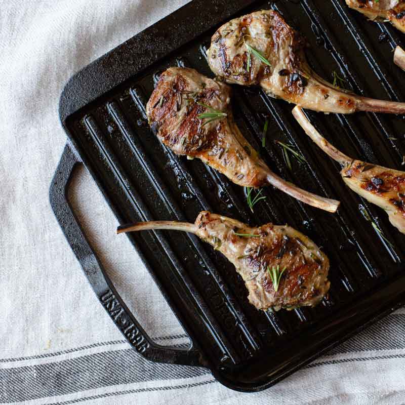Chef Collection Reversible Grill/Griddle - Image 5